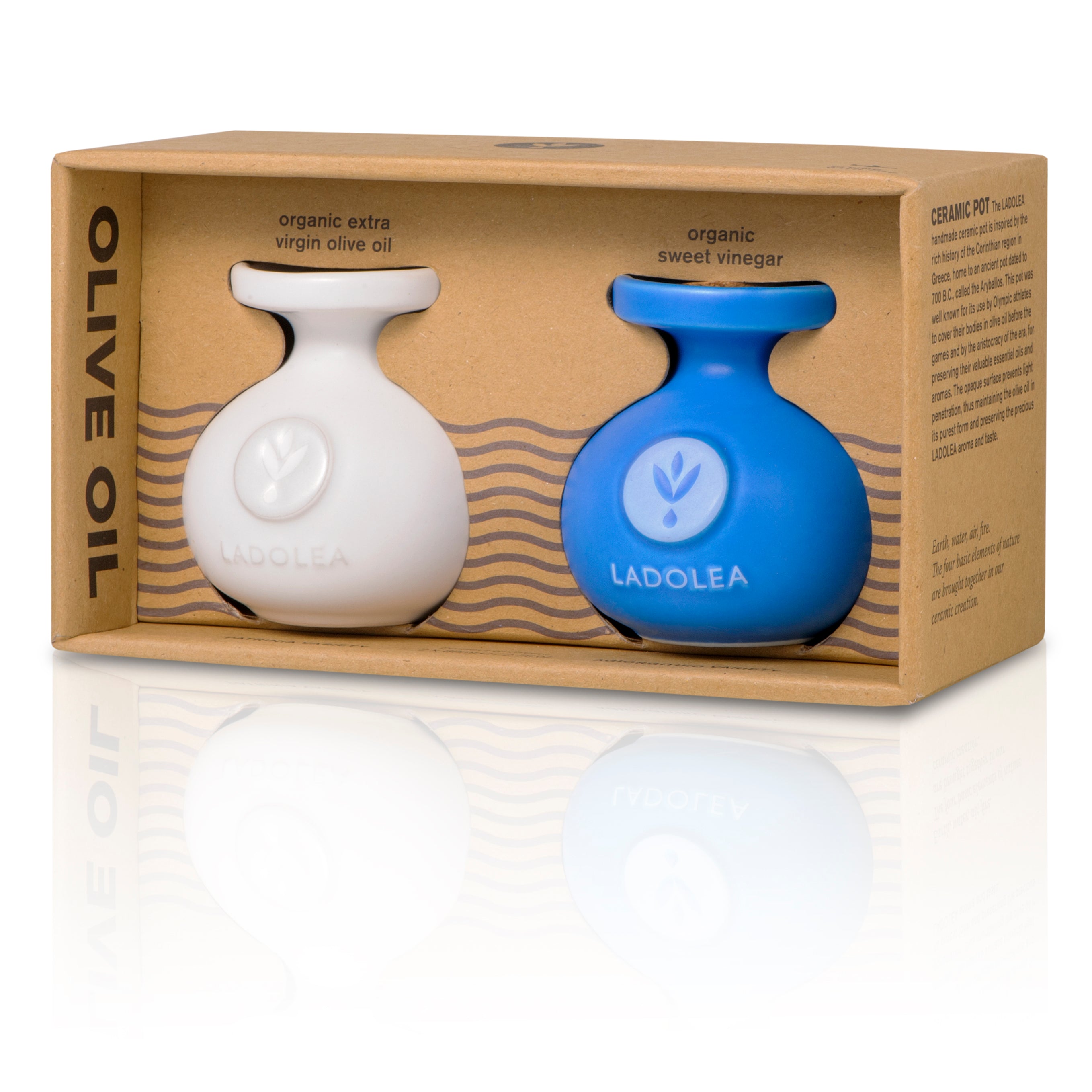 Giftset - Biologische extra vierge olijfolie en Balsamico azijn