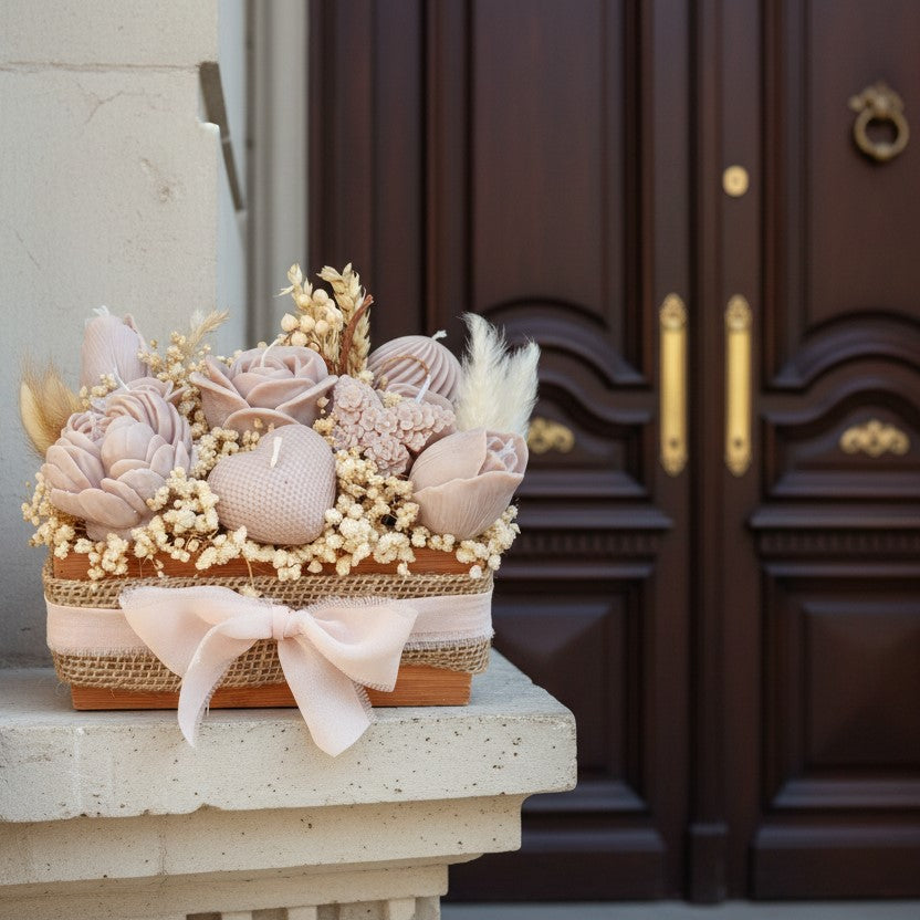 Sierkaarsen - Bloemstuk