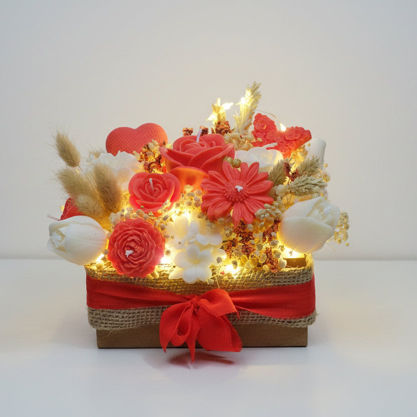 Sierkaarsen - Bloemstuk