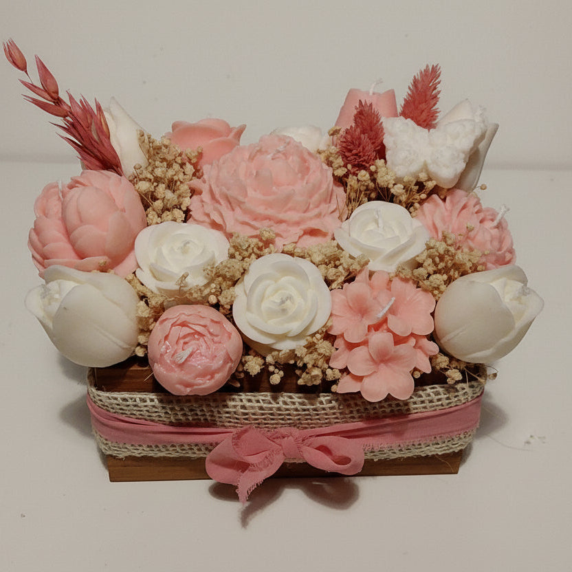 Sierkaarsen - Bloemstuk