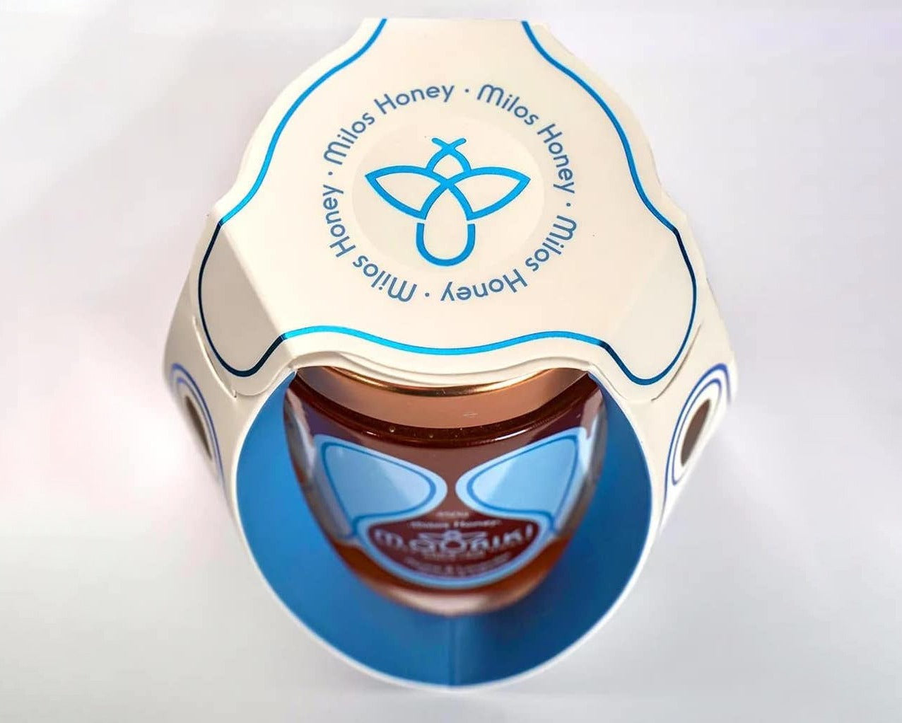 Premium tijm & lavendel honing uit Milos - 100% natuurlijke Griekse honing - 450 g (cadeauverpakking)