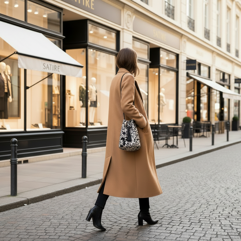 Bucket Bag met bloemenprint