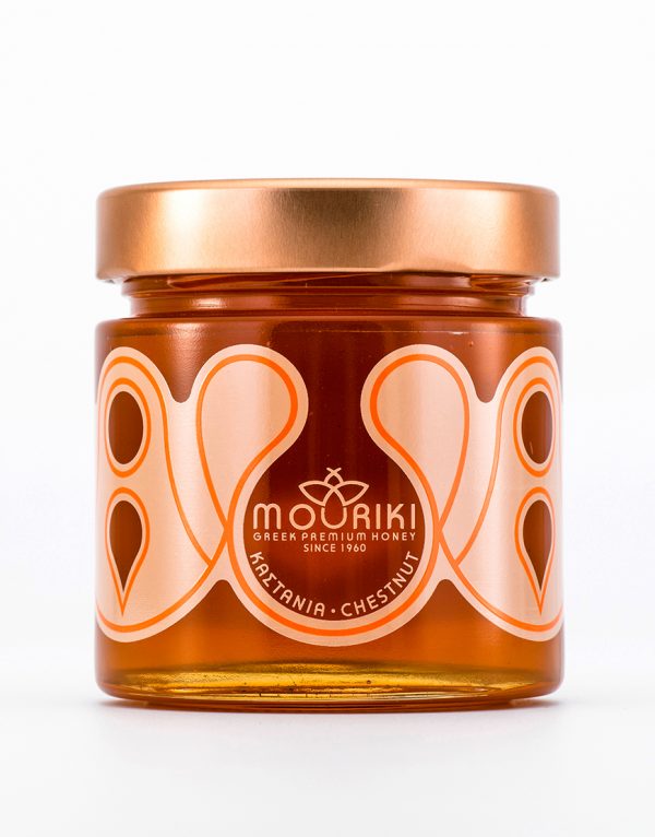 Premium kastanjehoning - 100% natuurlijke Griekse honing - 300 g