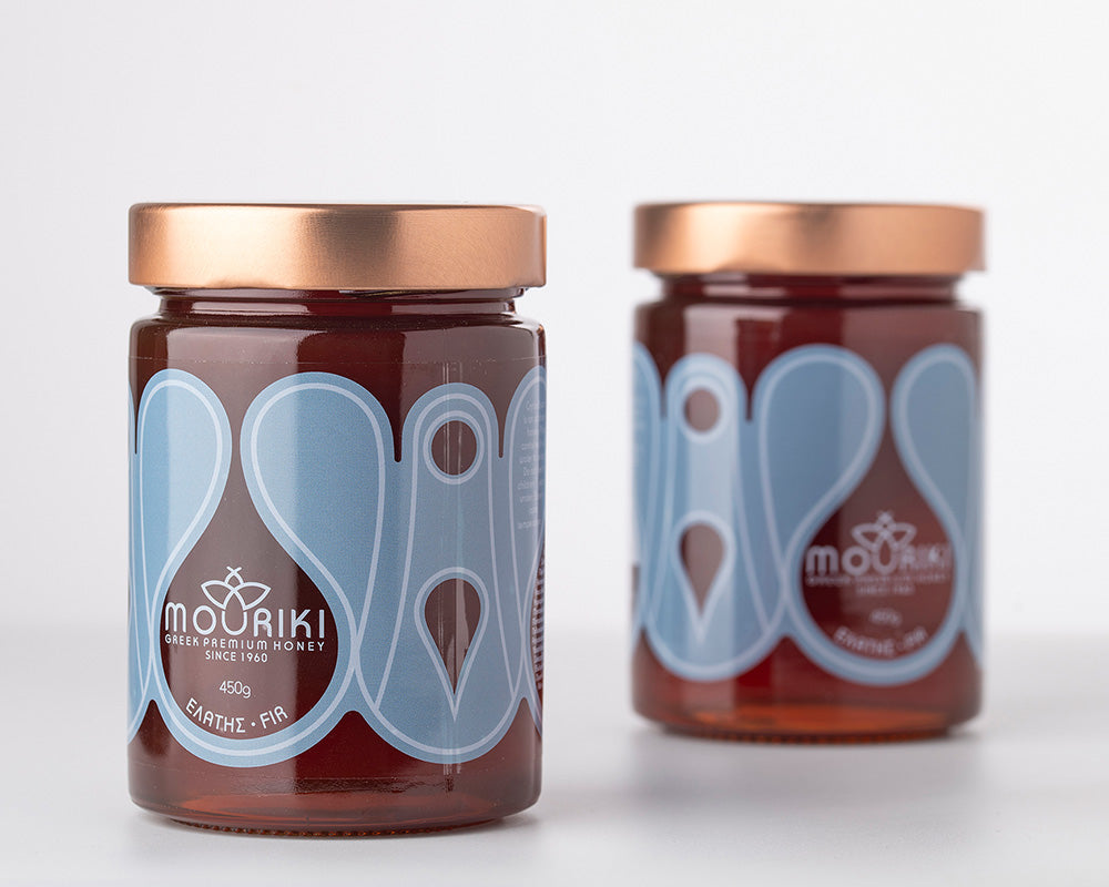 Premium sparhoning - 100% natuurlijke Griekse honing - 450 g