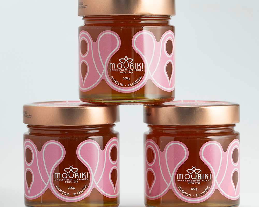 Premium bloemenhoning - 100% natuurlijke Griekse honing - 300 g