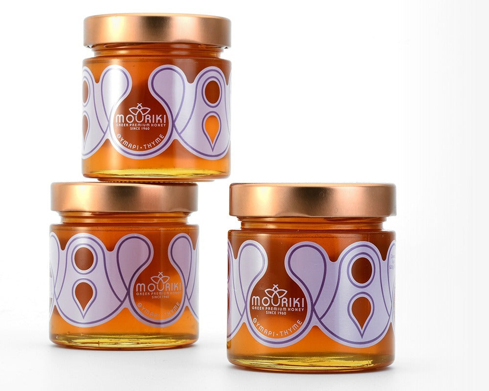 Premium tijmhoning - 100% natuurlijke Griekse honing - 300 g