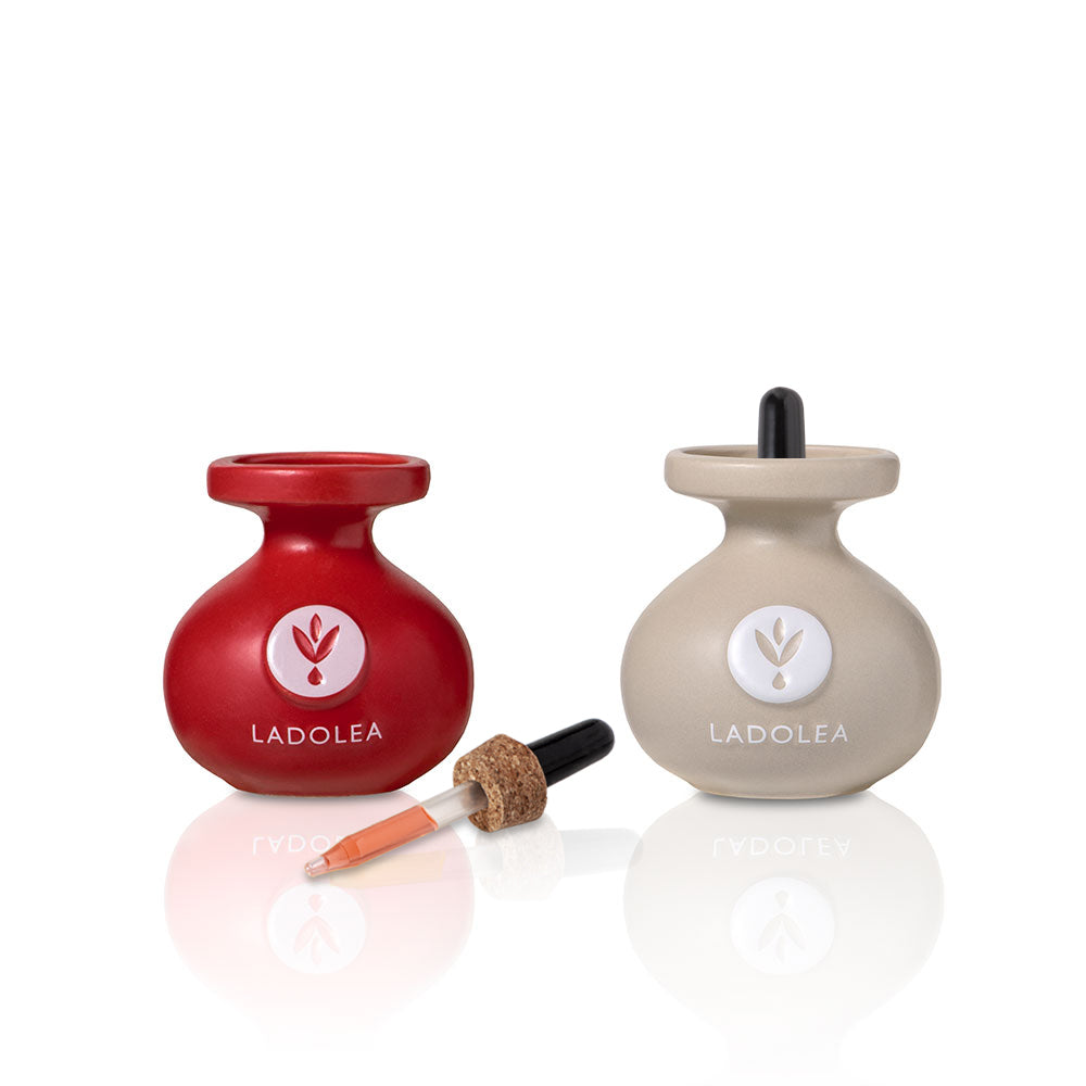 Giftset - Extra vierge olijfolie met chili & knoflook