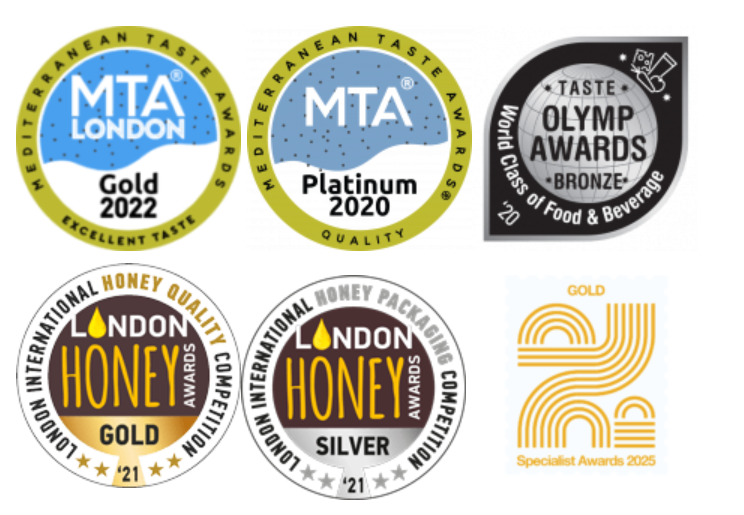 Premium dennenhoning - 100% natuurlijke Griekse honing - 300 g