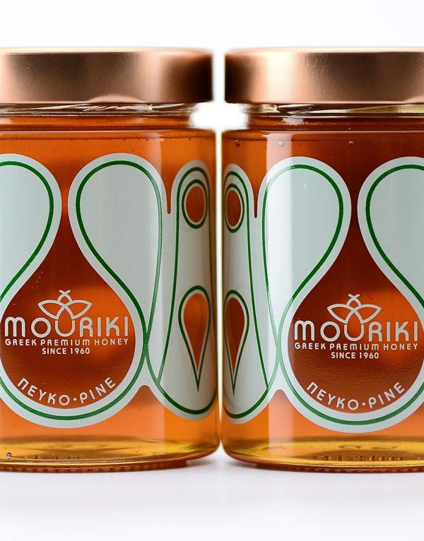 Premium dennenhoning - 100% natuurlijke Griekse honing - 450 g