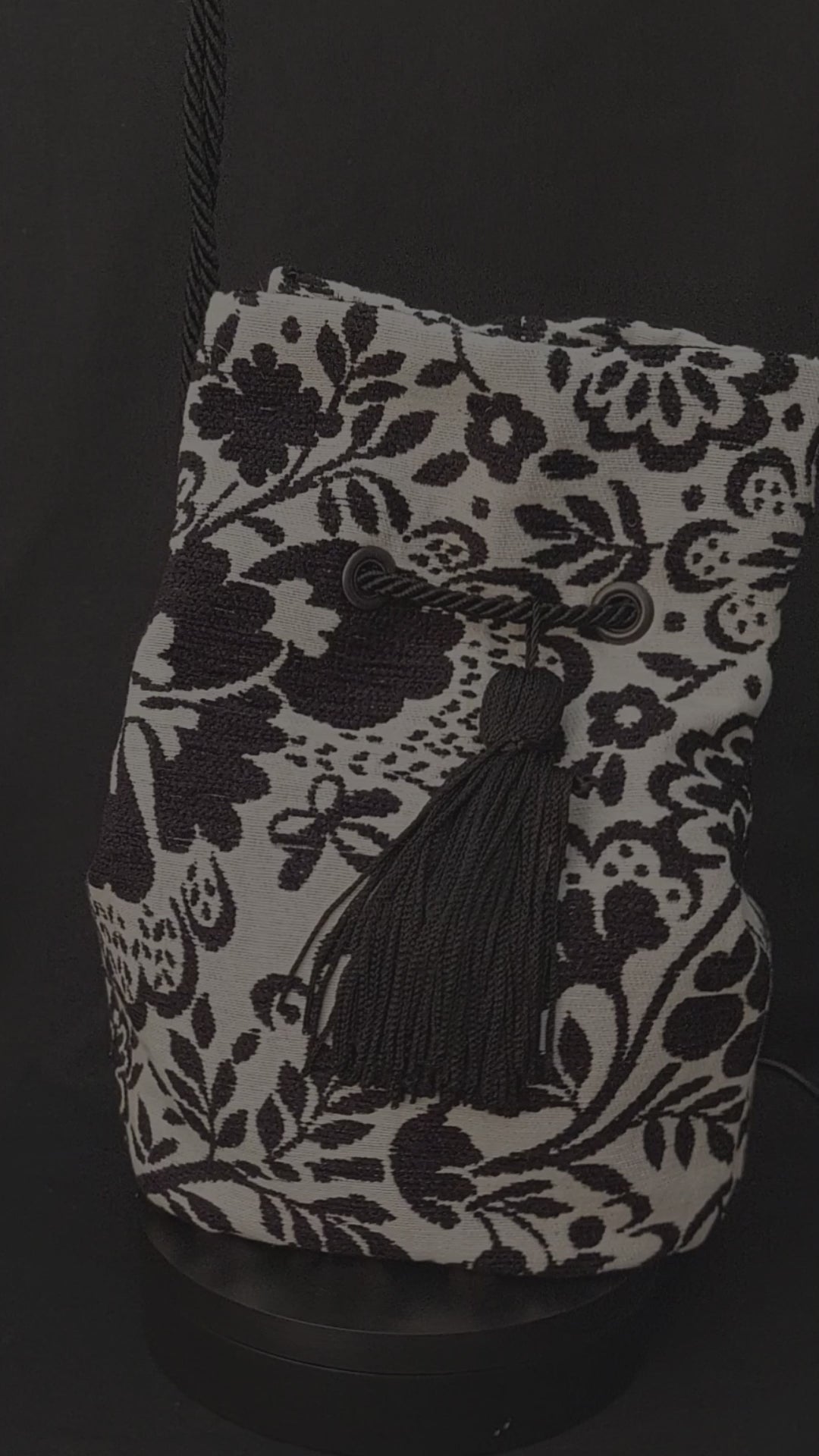 Bucket Bag met bloemenprint