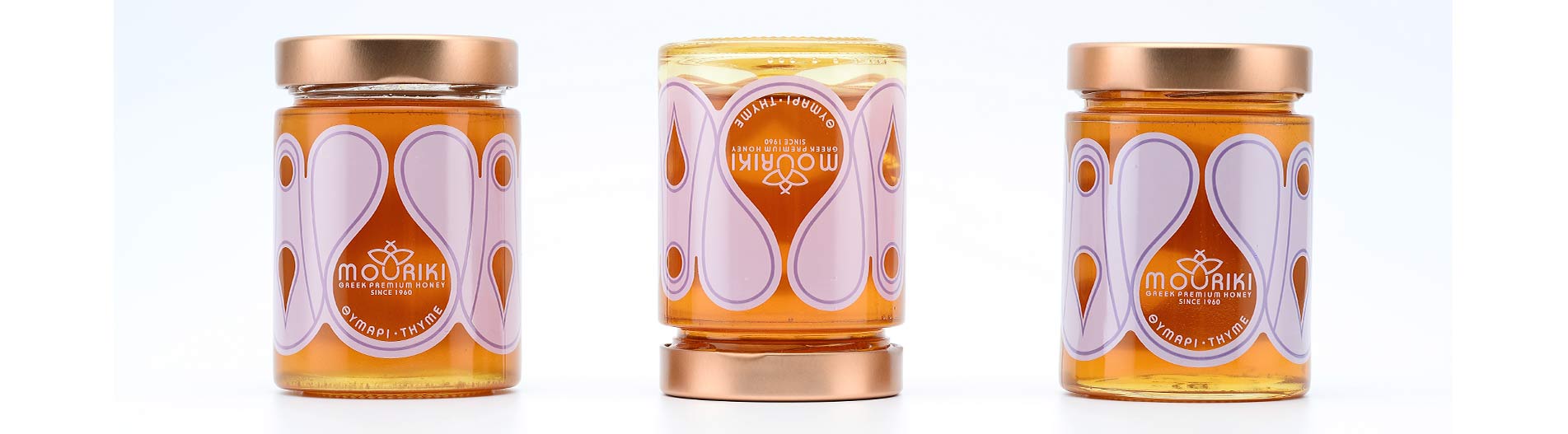 Premium tijmhoning - 100% natuurlijke Griekse honing - 450 g