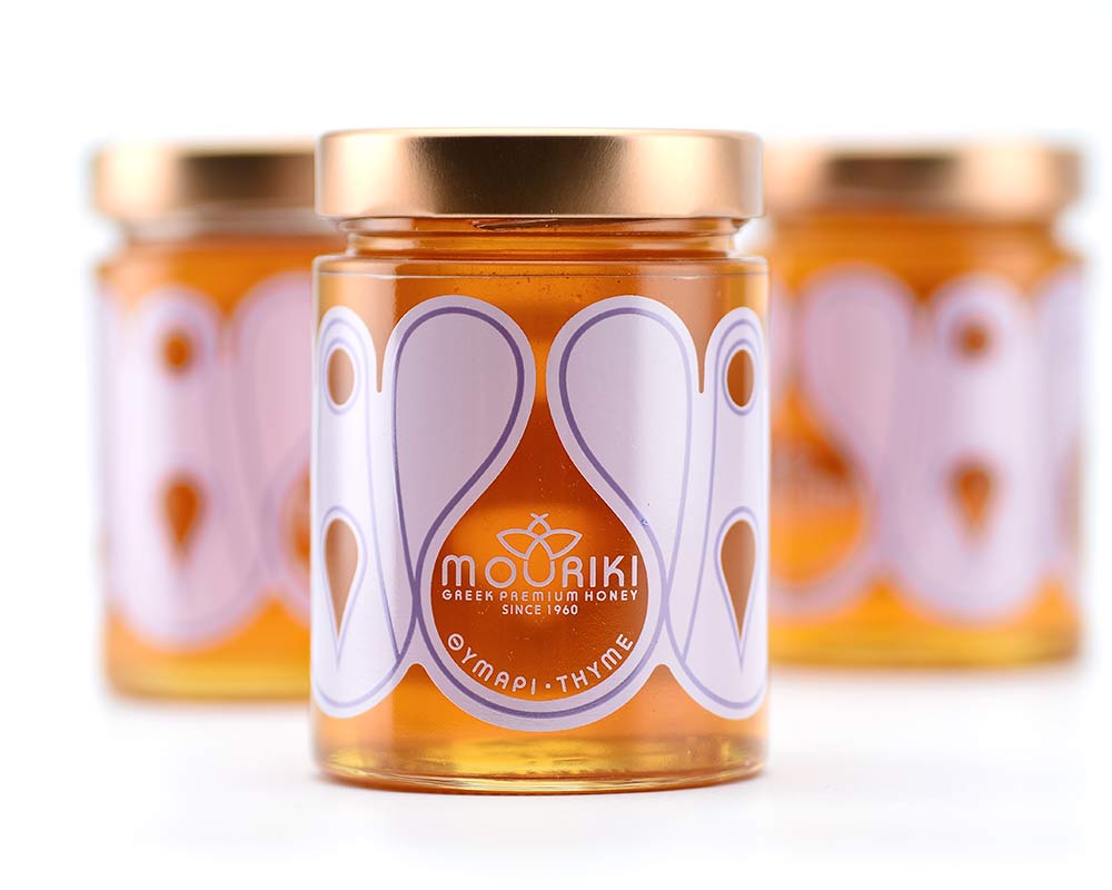 Premium tijmhoning - 100% natuurlijke Griekse honing - 450 g